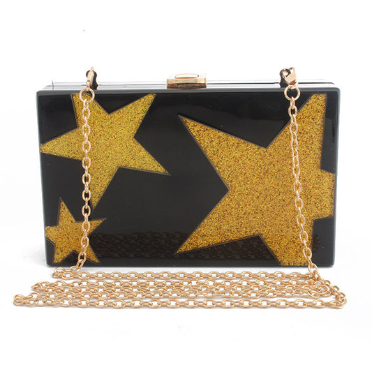 New Five-pointed Star Ladies Clutch Bags