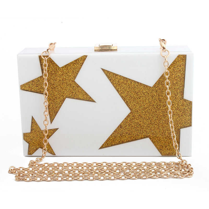 New Five-pointed Star Ladies Clutch Bags