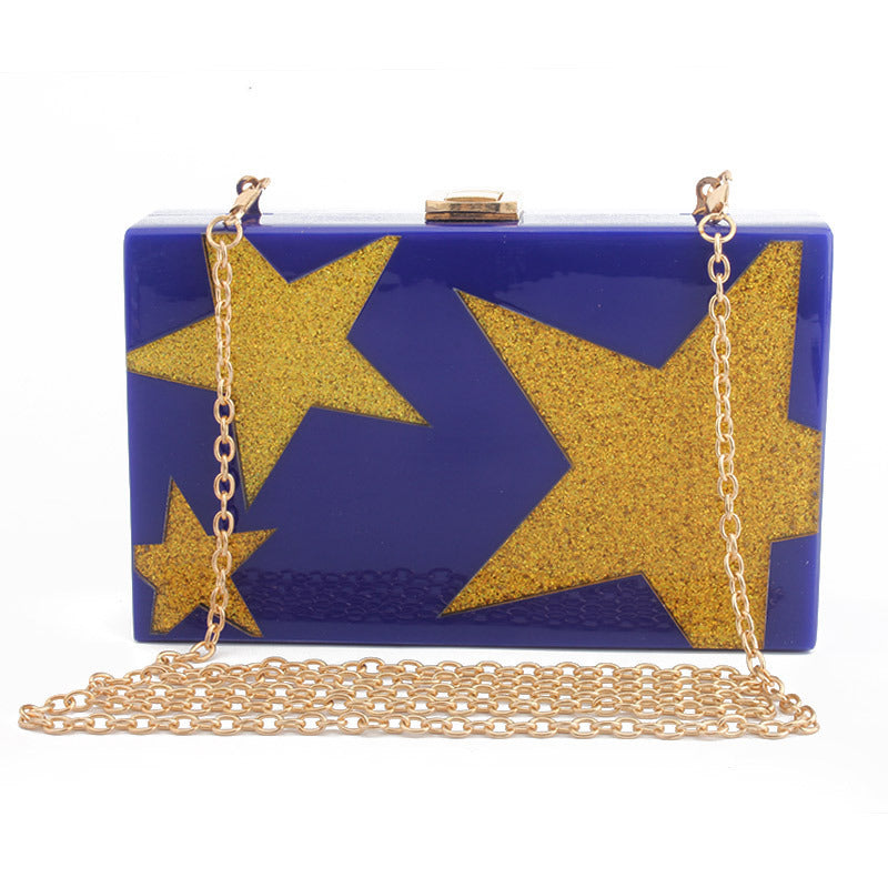 New Five-pointed Star Ladies Clutch Bags