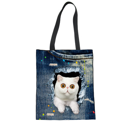 Personalized Customized Canvas Tote Bag