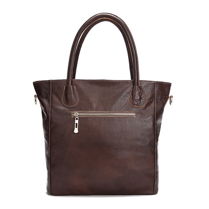 Leather Tote Bag Large Capacity