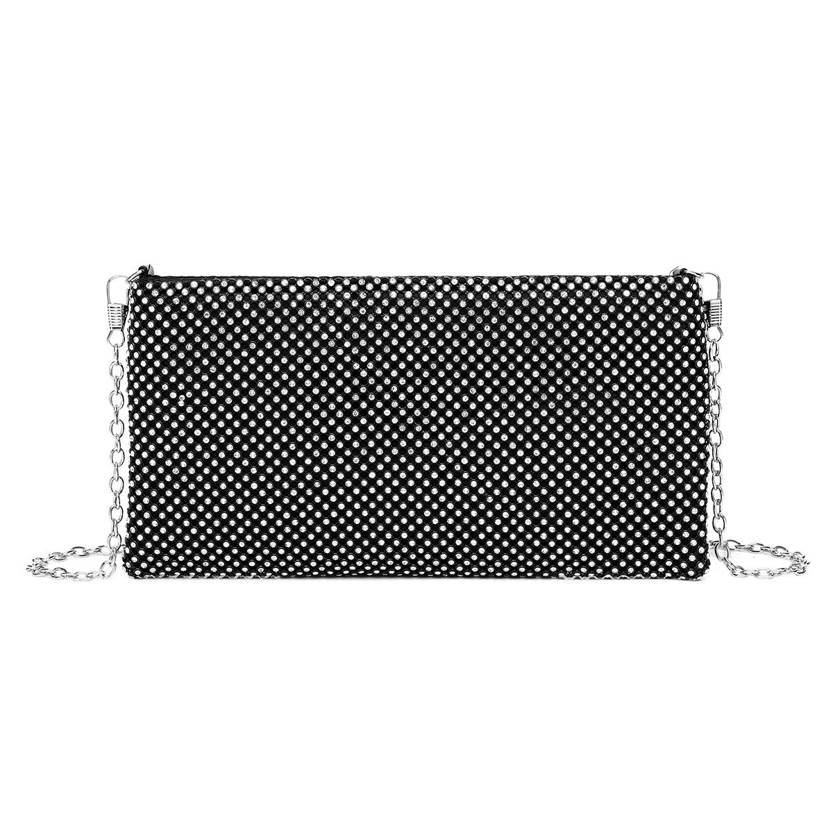 Fashion Ladies Diamond Envelope Clutch Bag