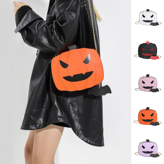 Halloween Cartoon Pumpkin Crossbody Bags Women