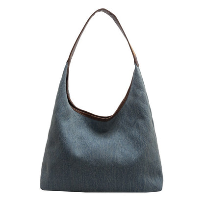 Denim Canvas Tote Bag